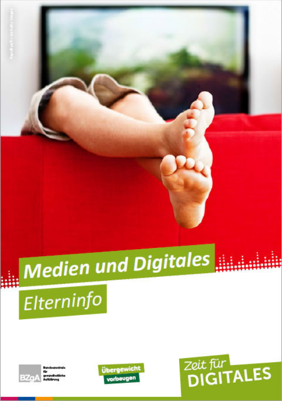 Vorschaubild der Elterninfo „Medien und Digitales“