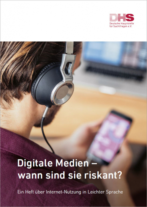 Broschüre "Digital Medien - ab wann sind sie riskant?"